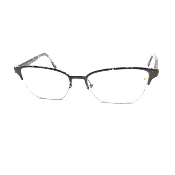 Prada VPR 61X ROU-1O1 Brown Half Rim Eyeglasses Frames 54-17 145 Italy Designer - Picture 8 of 12